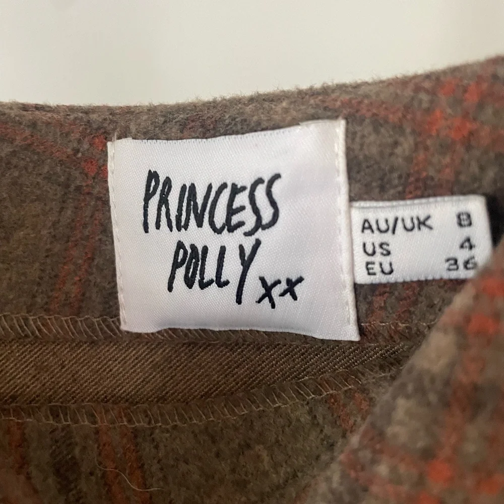 Final Price$ Princess Polly Plaid blend Skirt - Picture 2 of 3